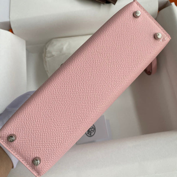 Hermes - Birkin 19 cm Rose nude