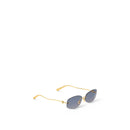 Louis Vuitton - Lunettes de soleil ovales LV Glam 2.0 Bleu