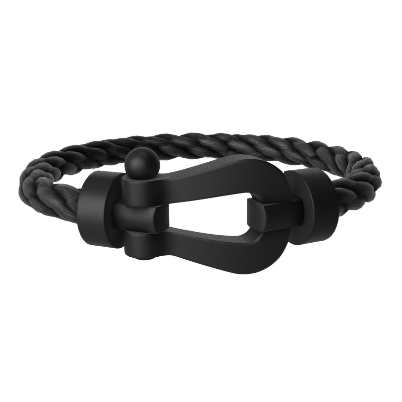 Fred - Bracelet Force 10 Grand Modèle Titane Noir