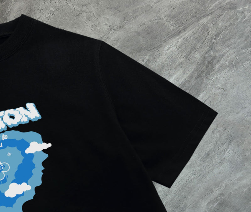 Louis Vuitton - T-shirt manches courtes Cloudy Dream Noir