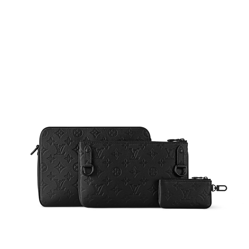 Sac Trio Messenger Noir