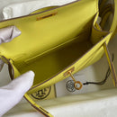 Hermes - Birkin 19 cm Jaune soleil