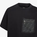 Fendi - T-shirt en jersey FF Noir