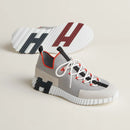 Hermès - Sneakers slip-on Lift Multicolore Beige Galet