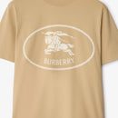 Burberry - T-shirt en coton Knight Flax