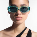 Louis Vuitton - Lunettes de soleil cat eye S-Lock Crystal Blue