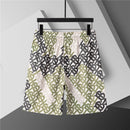 Burberry - Shorts avec motif monogramme en plusieurs couleurs