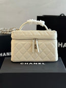 Chanel - Sac à bandoulière 18cm Rose/Bleu Clair/Blanc