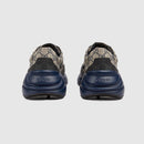 BASKETS GG RHYTON POUR HOMME Bleu Marine Noir