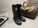 Chanel - Bottes Rain Wellington Rubber en caoutchouc (3 coloris)