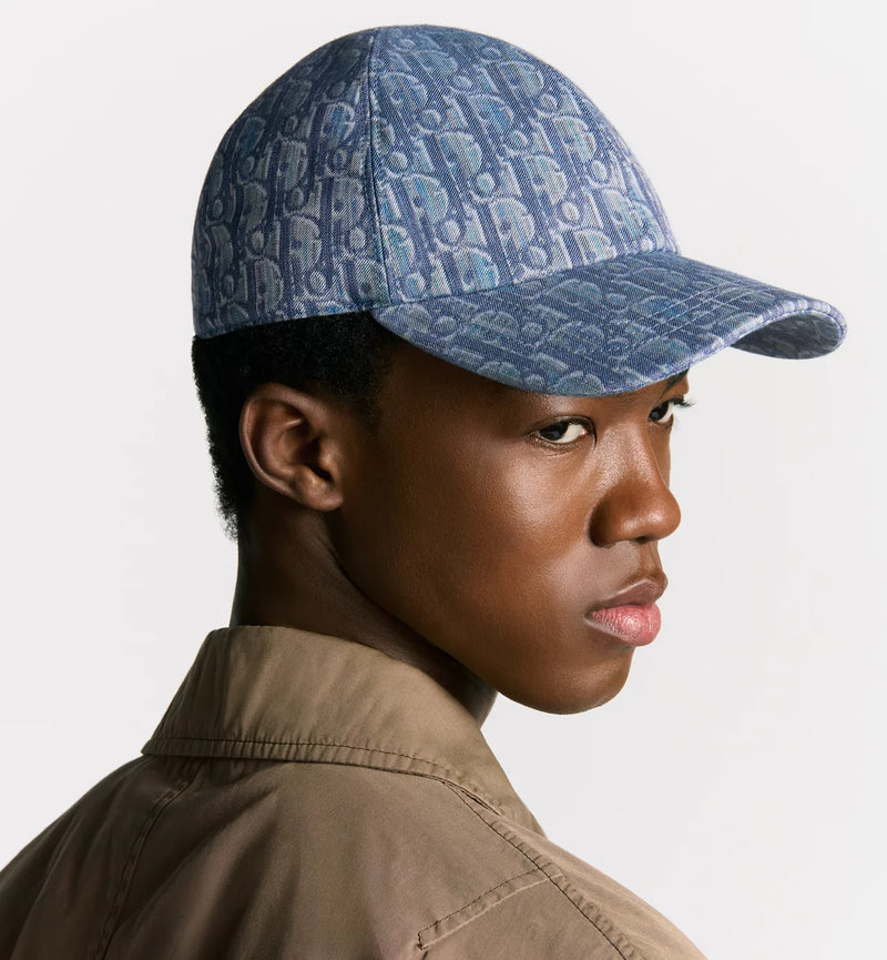 Dior - Casquette Dior Oblique Bleu Clair