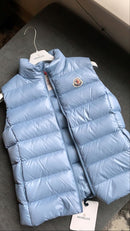 Moncler - Doudoune sans manche Bleu