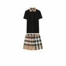 Burberry - Ensemble SHORT + POLO Noir