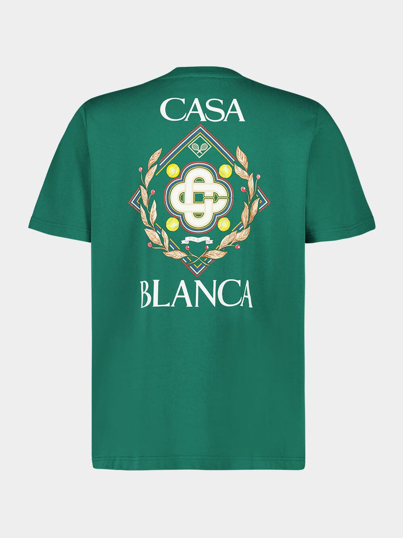 Casablanca - T-shirt Championship Diamond T-Shirt Vert