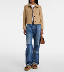 Gucci - Mules Clarice GG en toile Marron