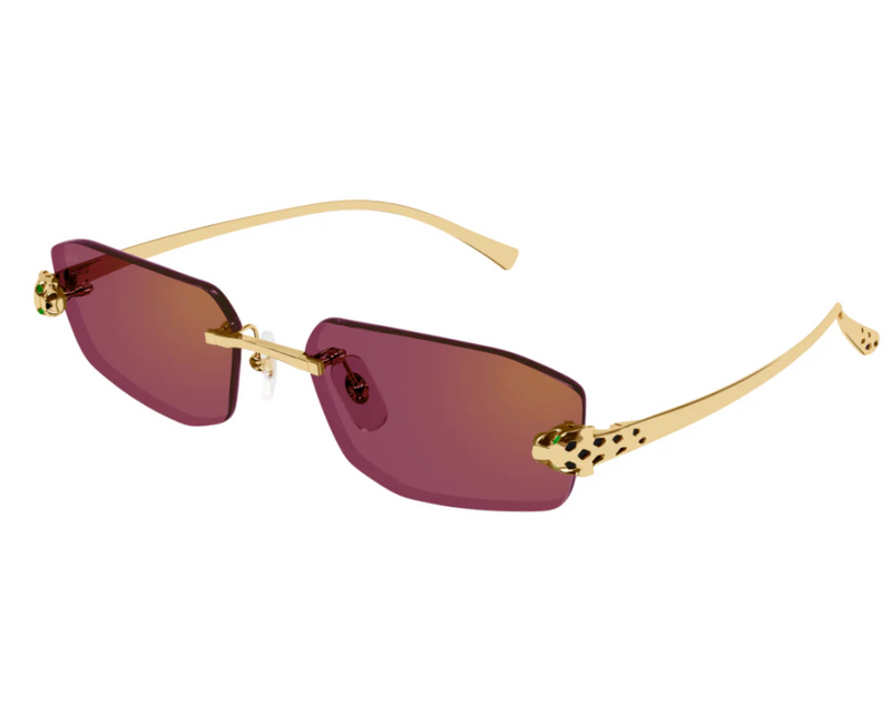 Cartier - Lunettes solaires Panthère Verres Rouge