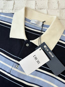 Dior - Polo Dior Rayures Blanc/Bleu
