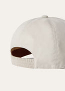 Loro Piana - Casquette Gris Perle/Ivoire
