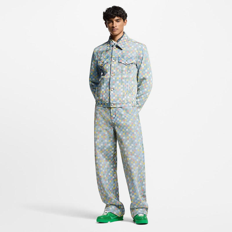 Sneaker LV Skate Vert Blanc Cassé