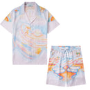 Casablanca Paris - Ensemble CHEMISE + SHORT Surf Vibes
