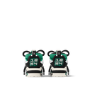 Sneaker LV Skate Noir Blanc Vert