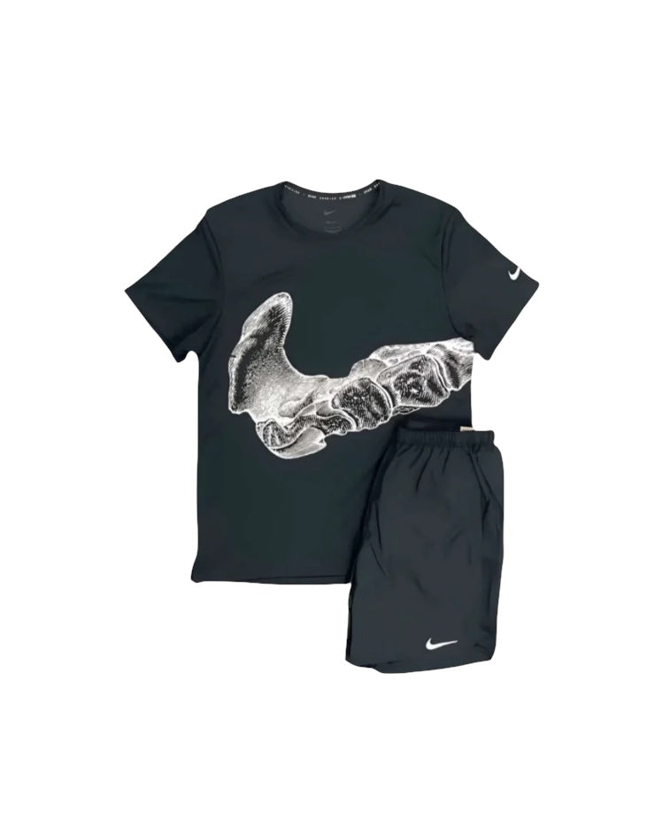 Ensemble nike running - noir