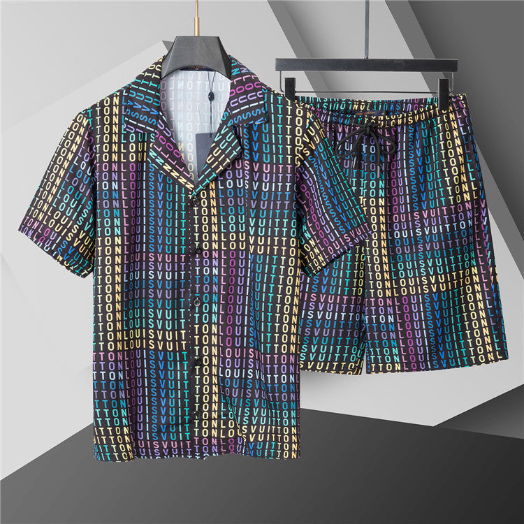 Louis Vuitton - Ensemble CHEMISE + SHORT LOUIS VUITTON Multicolore