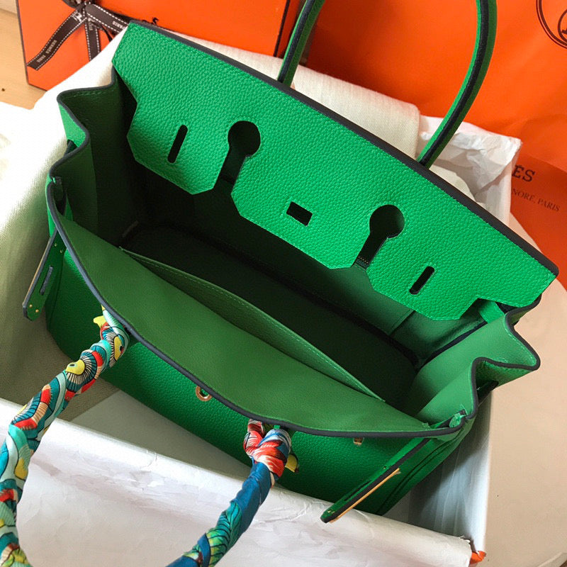 Hermes - Birkin 35 cm Vert émeraude