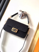 Fendi - Wallet On Chain Baguette Noir