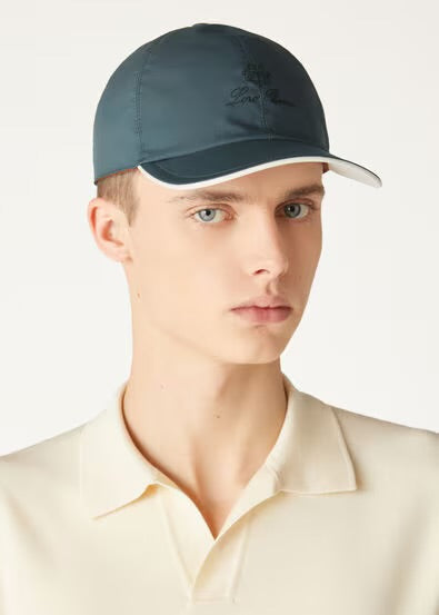 Loro Piana - Casquette Dark Green/Ivory