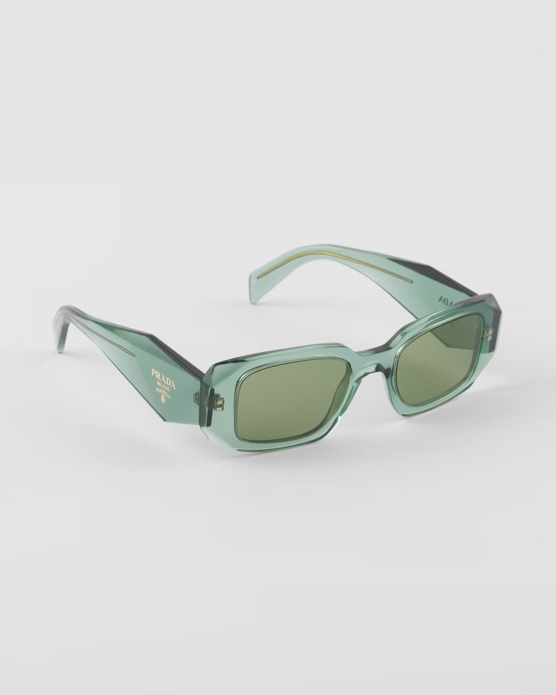 Prada - Lunettes De Soleil Prada Symbole Verres Sauge