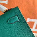 Hermes - Birkin 19 cm Vert bouteille