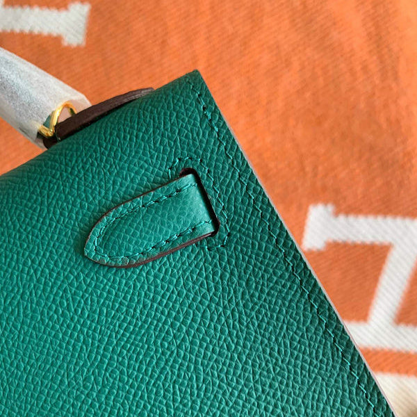 Hermes - Birkin 19 cm Vert bouteille