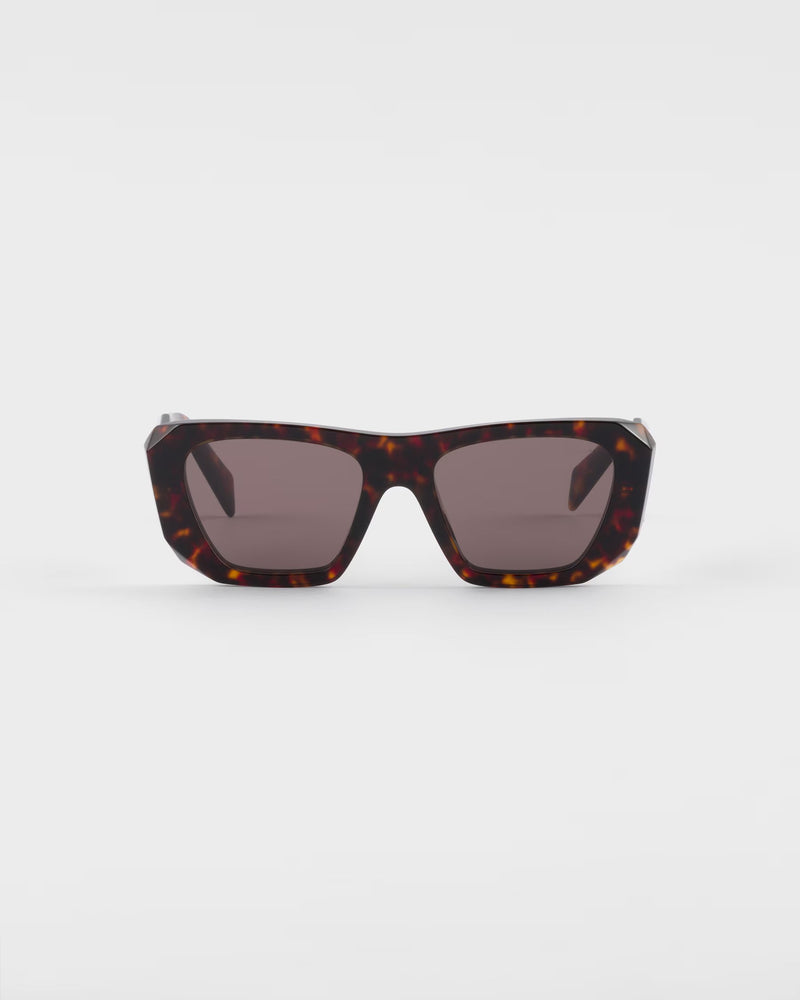 Prada - Lunettes De Soleil Prada Symbole Verres Café