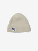 Burberry - Bonnet côtelé en cachemire Burberry