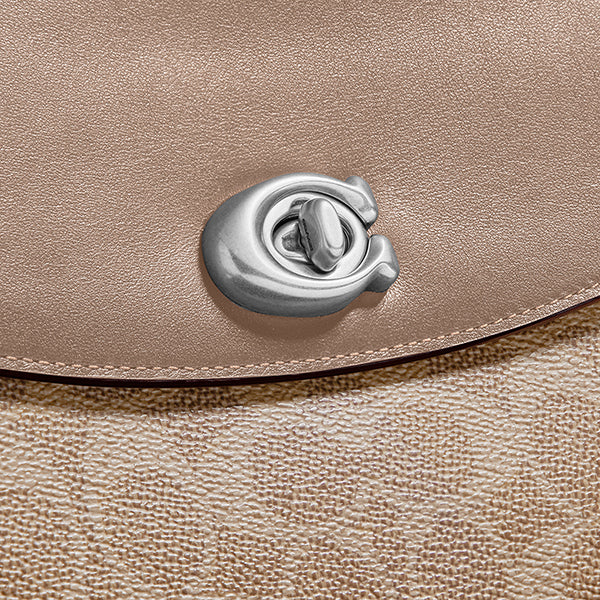 Cassie Crossbody 19 In Signature Canvas