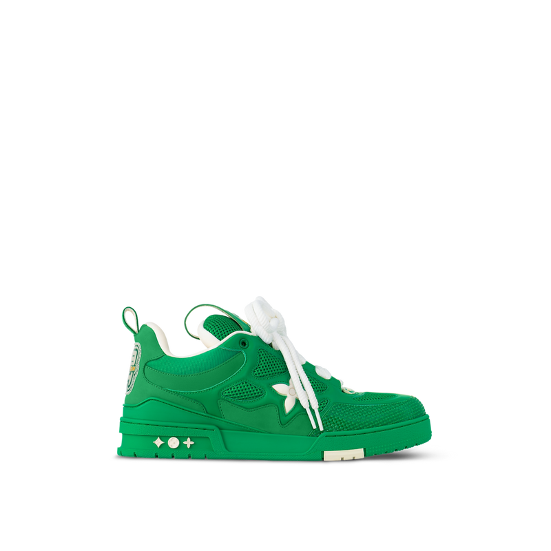 Sneaker LV Skate Vert Blanc Cassé