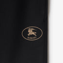 Burberry - Short en coton Knight Noir