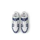 Sneaker LV Denim Blanc Bleu Denim