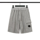 C.P Company - Shorts en coton avec poche latérale - Gris