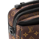 Sac messenger S Lock Marron
