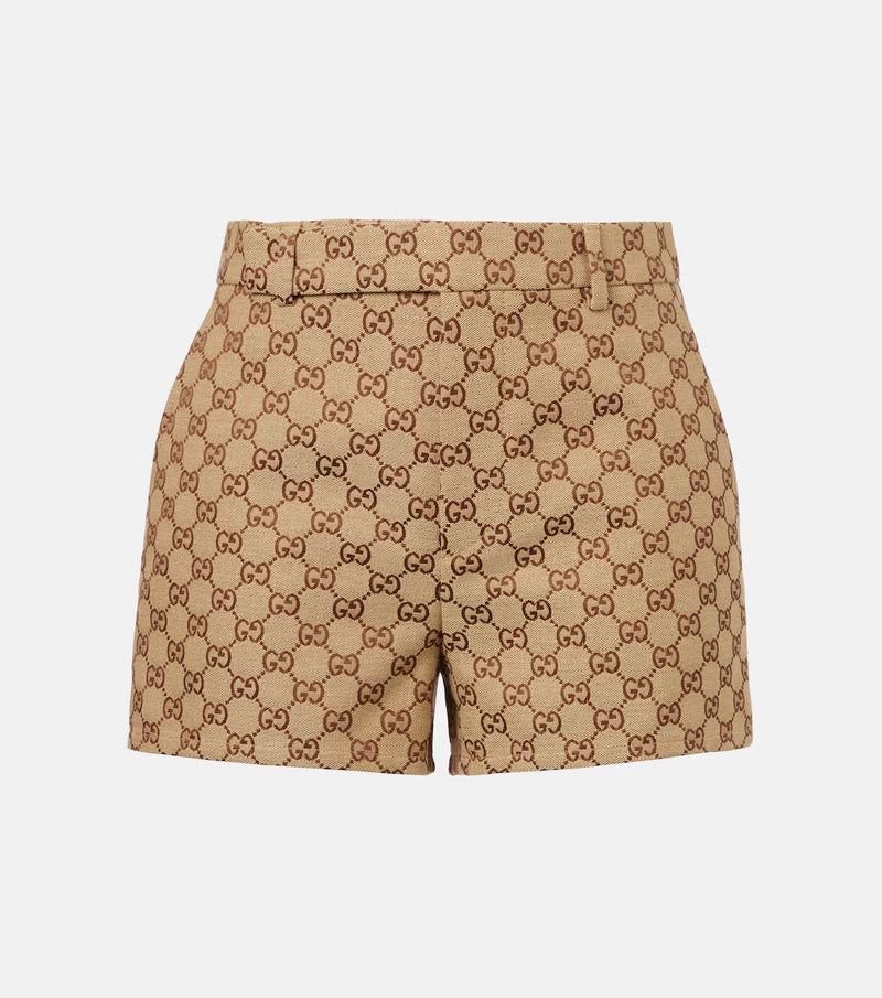 Gucci - Short en toile GG