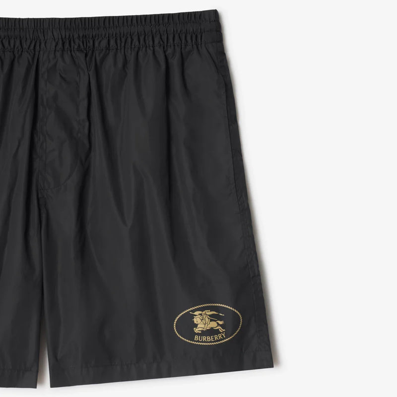 Burberry - Short de bain Knight Noir