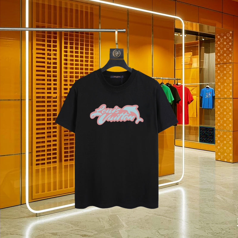 Louis Vuitton - T-shirt manches courtes logo Dauphin Noir