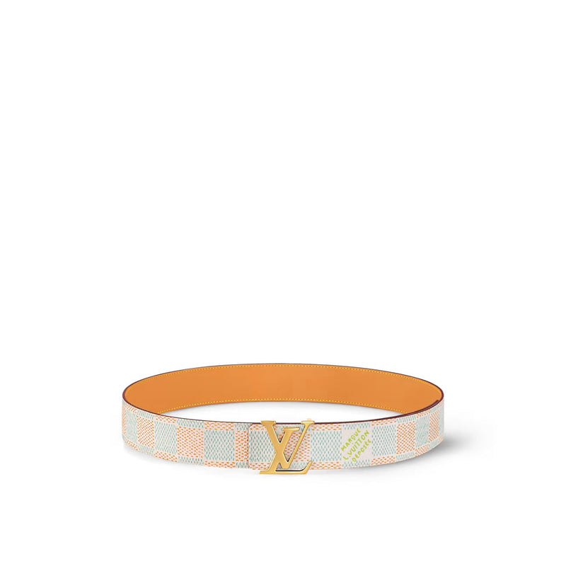 Louis Vuitton - Ceinture LV Initiales x Pharell Williams 40 mm réversible