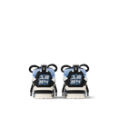 Sneaker LV Skate Noir Blanc Bleu