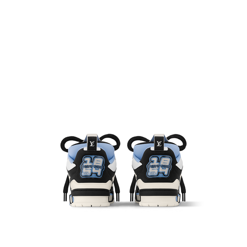 Sneaker LV Skate Noir Blanc Bleu