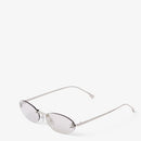 Fendi - Lunettes De Soleil Fendi First Crystal Gris Clair