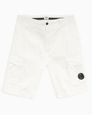 C.P Company - Short Cargo Blanc