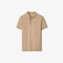 Burberry - Polo en coton Fauve Doux